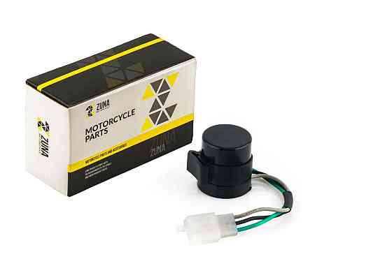 Реле поворотов скутер 4 Т китай 50-150 (3 провода, оранжевое) Мукачево