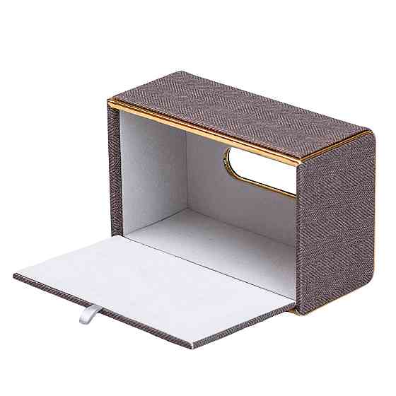 Yiwu Серветниця горизонтальна 21х13х9 см для серветок на стіл Коричневий HP-3-118BR Коломия