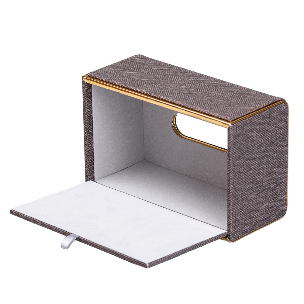 Yiwu Серветниця горизонтальна 21х13х9 см для серветок на стіл Коричневий HP-3-118BR Коломия - фото 3