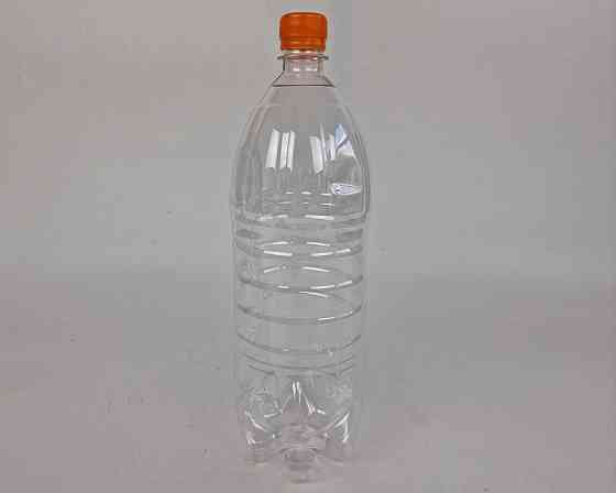 Пластикова пляшка ПЕТ 2,0 літра,Ø28 прозора з кришкою (81 шт.) Харків