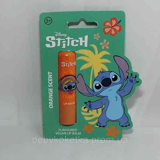 Дитячий бальзам для губ з ароматом апельсин Disney Stitch Orange scent 4.3 Львів