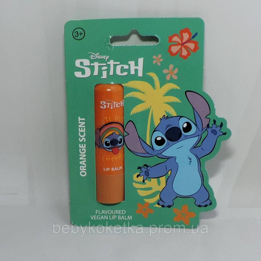 Дитячий бальзам для губ з ароматом апельсин Disney Stitch Orange scent 4.3 Львів - фото 1