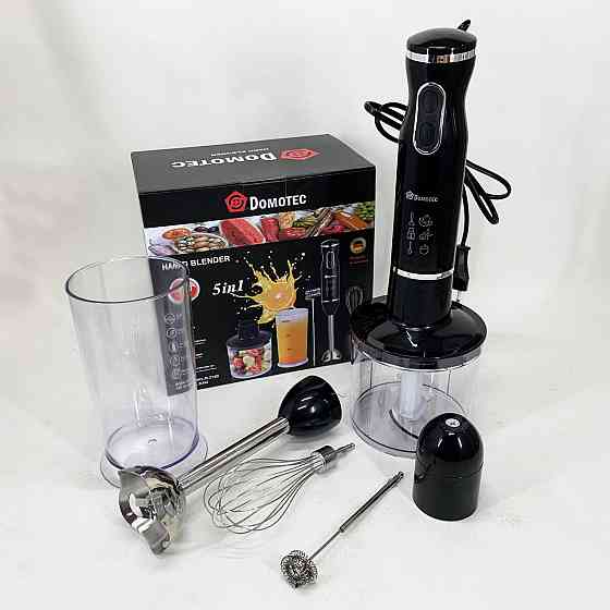 Багатофункціональний кухонний комбайн, Блендер нержавіюча сталь, Блендер електричний для смузі ZN-71 Львів