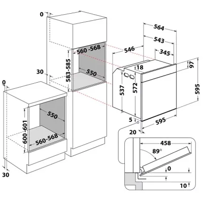 Духова шафа Whirlpool AKZ9S 8220 FB Вінниця - фото 7