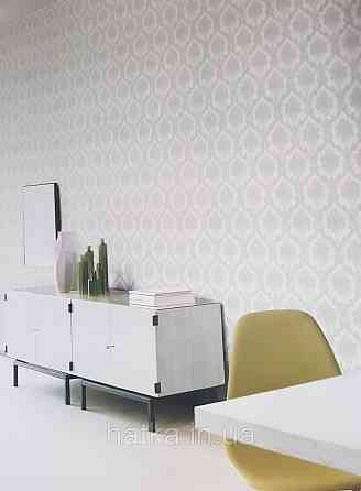 Обои виниловые на флизелине Rasch Ornament 1.06х10 вензеля завитки классика серые 973143 Киев