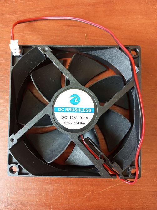 Кулер корпусной Merlion 8025 DC sleeve fan 2pin - 80*80*25мм, 1500об/мин Полтава - изображение 1