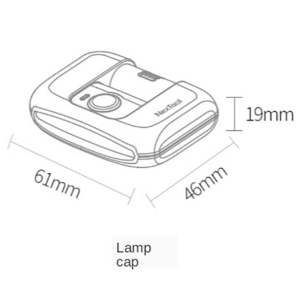 Налобний ліхтар Xiaomi NEXTOOL NE20002 Multifunctional Headlight 170lm (Чорний) Миколаїв - фото 10