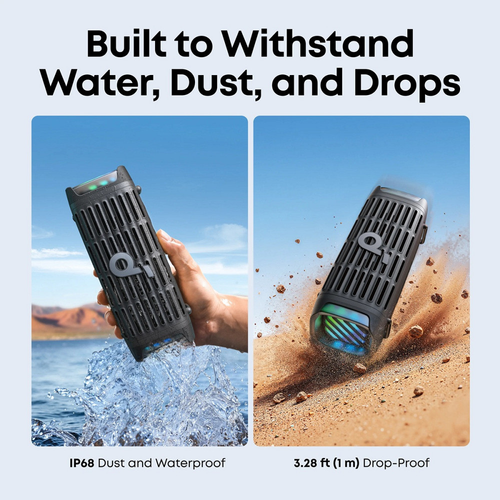 Портативная акустика Anker SoundСore Boom 3i Black (7149470) Киев - изображение 4
