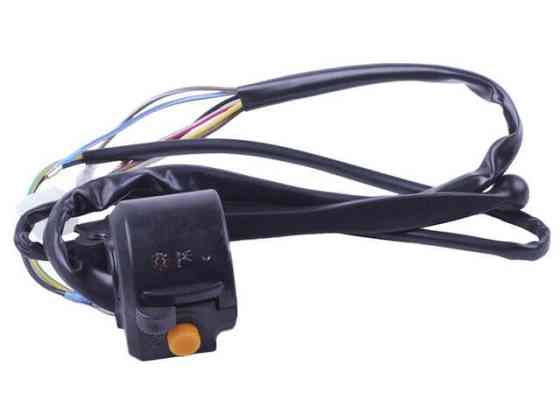 Перемикач правий на мопед Альфа, чорний Мукачево