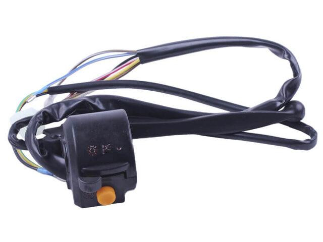 Переключатель правый на мопед Альфа, черный Мукачево - изображение 1