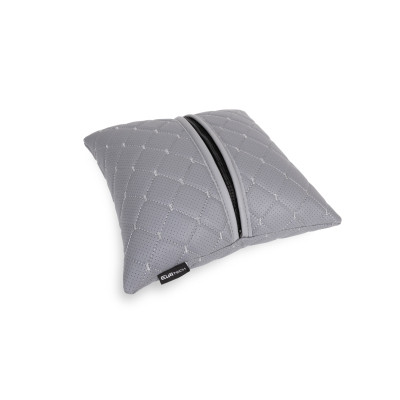 Подушка EVAtech ECO 30x30 см сіра з сірою ниткою (SPSCSGG) Винница - изображение 5