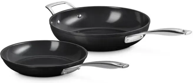 Le Creuset - Zestaw Patelni Głębokiej i Płytkiej z Powłoką Ceramiczną Киев - изображение 1