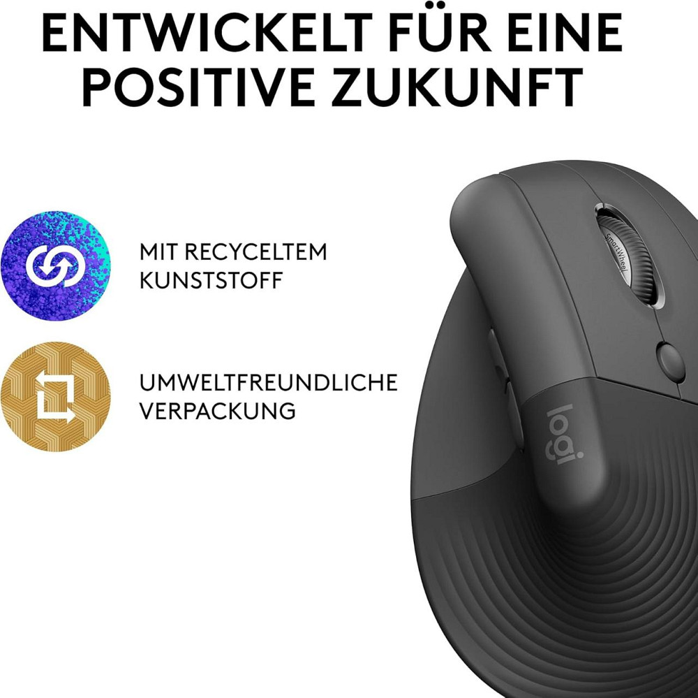 Мышь Logitech эргономичная вертикальная беспроводная Bluetooth тихая, компьютерная мышка качественная фирменная Киев - изображение 9