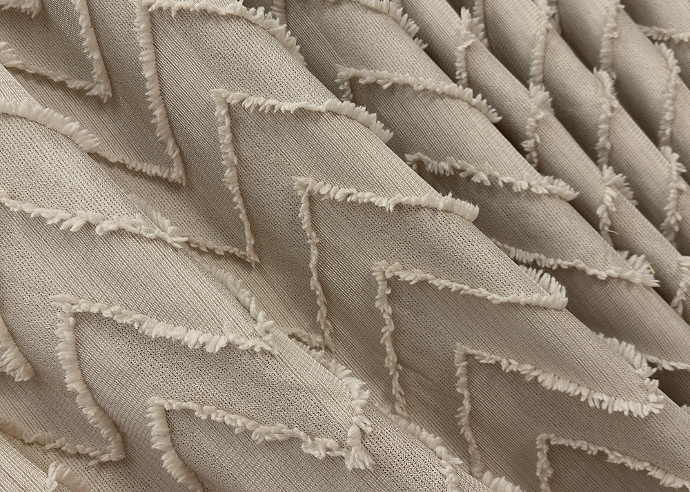 Комплект штор VR-Textil Лен Букле № 1812ш Бежевый 150х270 см 2 шт (33-0794) Киев - изображение 6