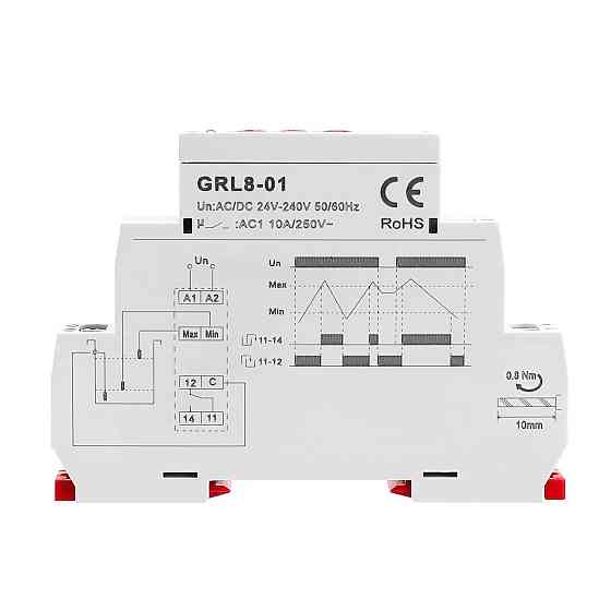 Программируемый таймер GEYA GRT8-EC 220В/24В Киев