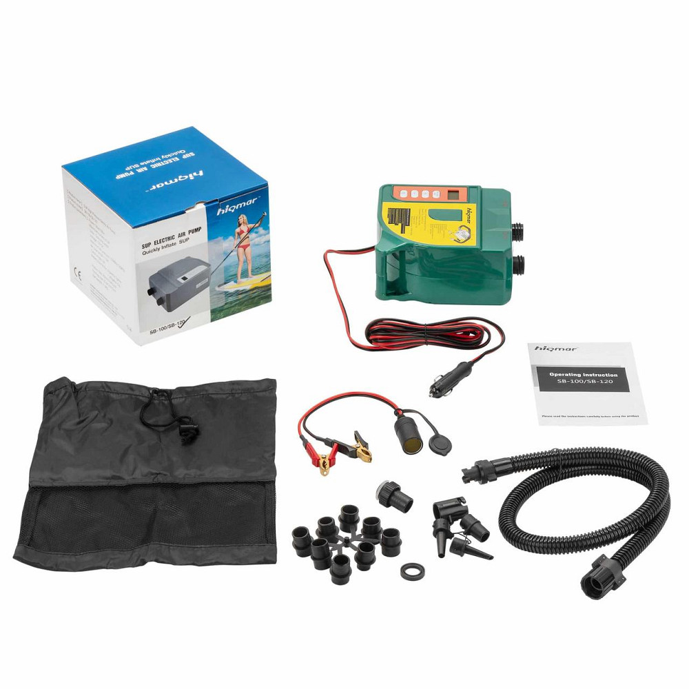 Электрический насос для SUP-досок и лодок Genovo Hiqmar SB120 (12V, 17.4 Psi) Киев - изображение 2