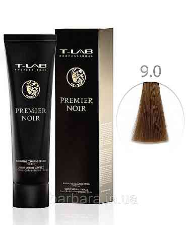 Крем-краска для волос T-LAB Professional Premier Noir Colouring Cream 9.0 Натуральный очень светлый блондин Киев