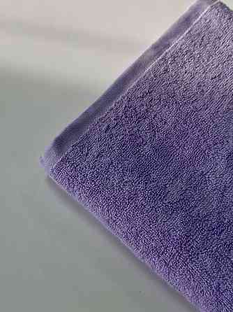 Комплект полотенец однотонных Ideal Textile 40х70+50х90+70х140 см 400 г/м2 (56860941) ліловий Черновцы