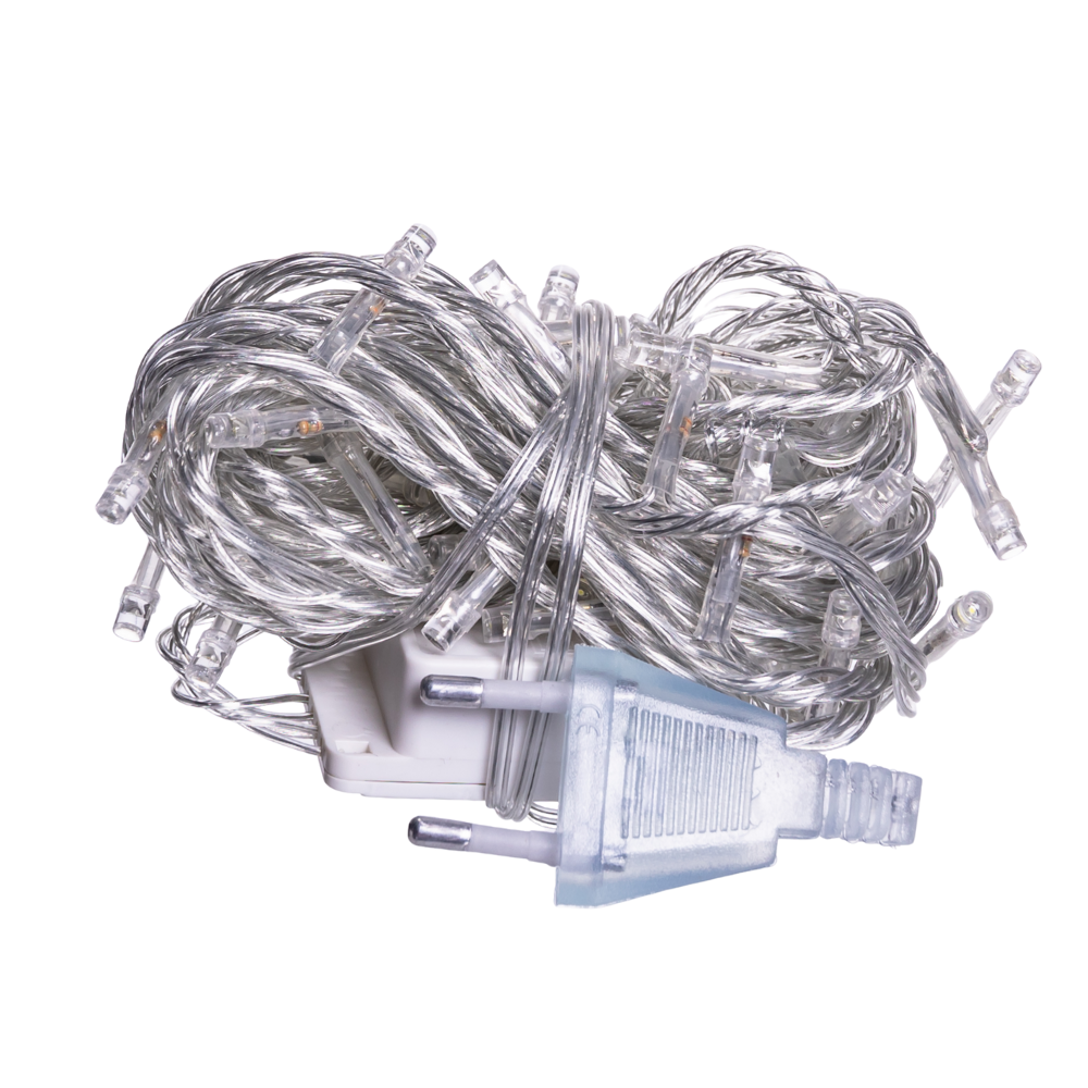 Garlando Новорічна кімнатна гірлянда нитка 6 м 50 LED білий провід Жовтий W50LED6MWY Коломыя - изображение 3