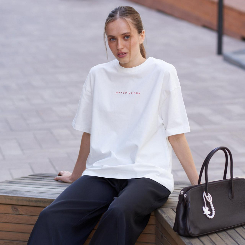 Футболка Hillary&M.Bocharova "Дихай мріями" Київ - фото 2