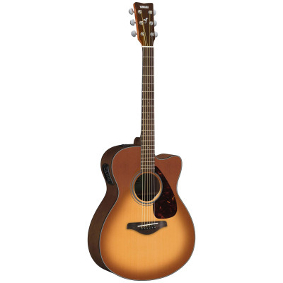 Гитара электроакустическая Yamaha FSX800C Sand Burst Винница - изображение 1
