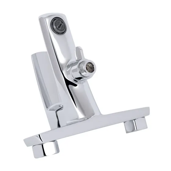 Смеситель для ванны Qtap Tern c душевым гарнитуром QTTER259CRM47586 Chrome Киев