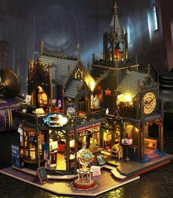 3D Румбокс Гарри Поттер с музыкой и светом конструктор своими руками. Харьков - изображение 4