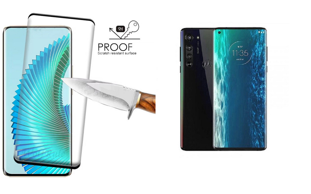 Защитное стекло HyperGlass Pro для Motorola Edge 5G XT2063-3 – максимальная чувствительность и защита Киев - изображение 2