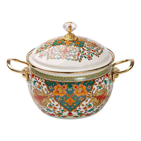 Yiwu Емальована каструля об'ємом 4 літри для газових та електричних плит HP-2-115 Киев