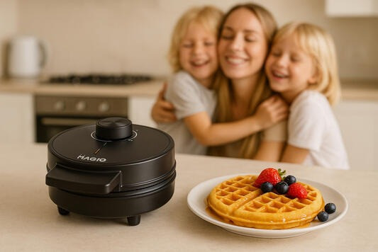 Вафельниця Magio MG-394 ( Червоний ) Харьков - изображение 5