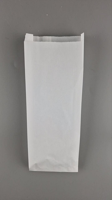 Пакет паперовий 10см 28см білий ящ. 1000 шт Харків - фото 3