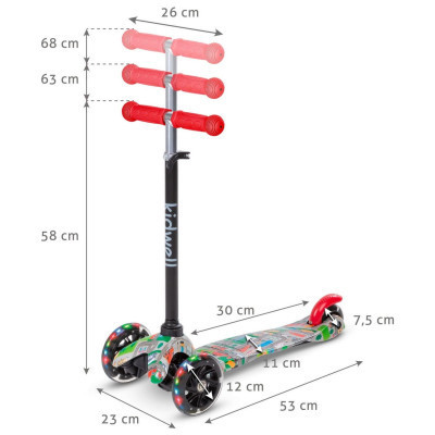 Самокат Kidwell Uno City (5901130091614) Вінниця - фото 7