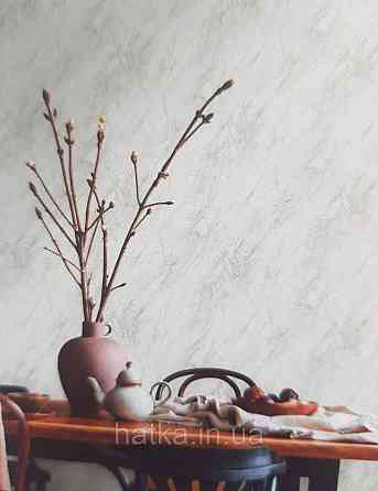 Обои виниловые на флизелине AS creation The Bos 0.53х10 под мрамор бежевые серые белые Киев