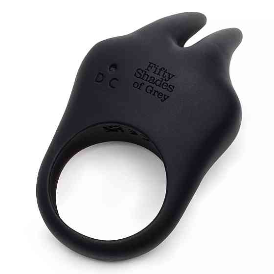 Эрекционное кольцо Fifty Shades of Grey Sensation Rechargeable Vibrating Rabbit Love Ring Sex Aura Киев