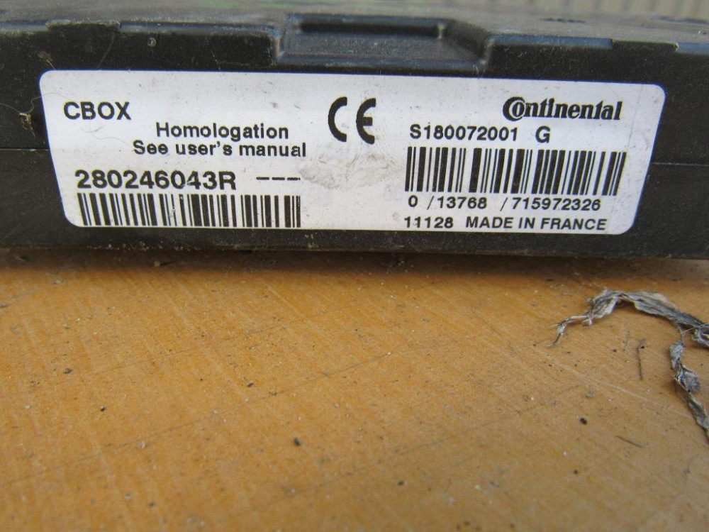 Блок керування мультимедійний Renault Scenic III 2009-2016 (280246043R) Ковель - изображение 3