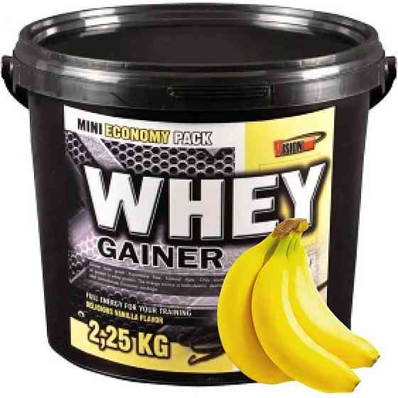 Гейнер Vision Nutrition Whey Gainer 2.25 кг, Banana Луцьк