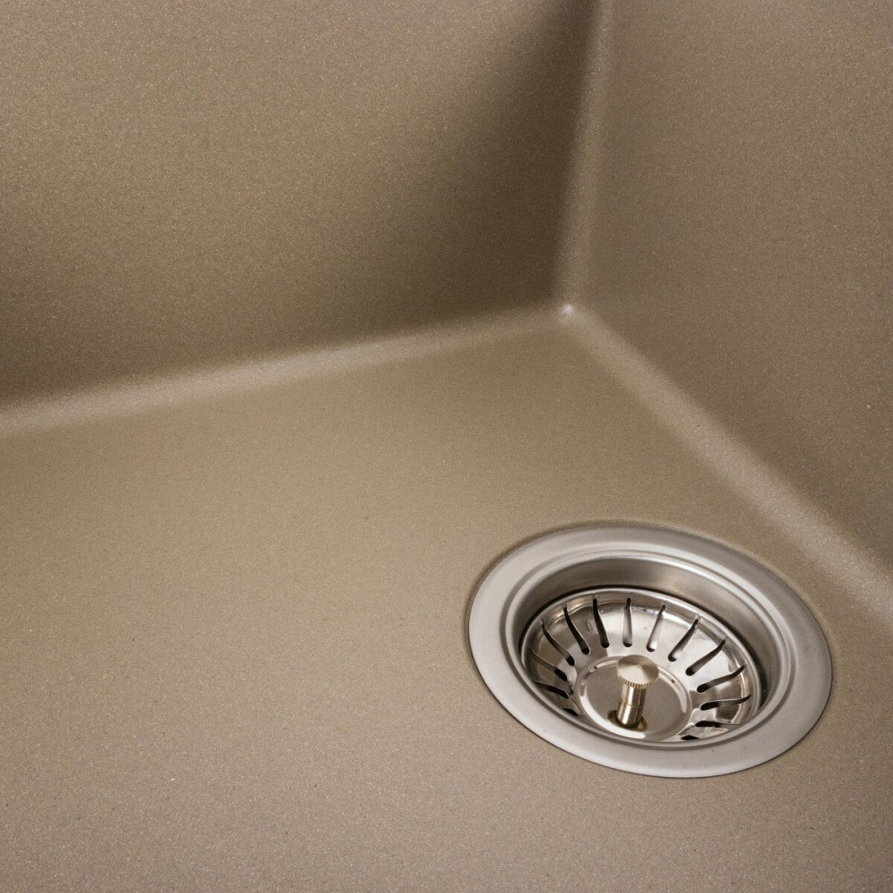 PLATINUM Гранітна мийка для кухні Platinum 7950 Selena матовий Титан Київ - фото 5