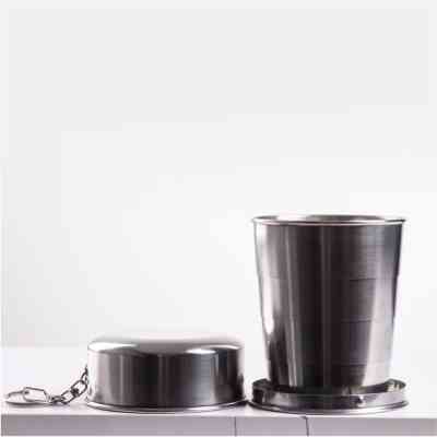 Стакан туристический Line Art Nebraska 240 мл сріблястий (110053421LA-77) Винница