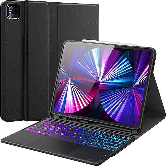 Чехол клавиатура CHESONA для iPad Pro 12.9 iPad Pro 6/5/4/3 поколения 2022 2021 2020 и 2018 лет Днепр