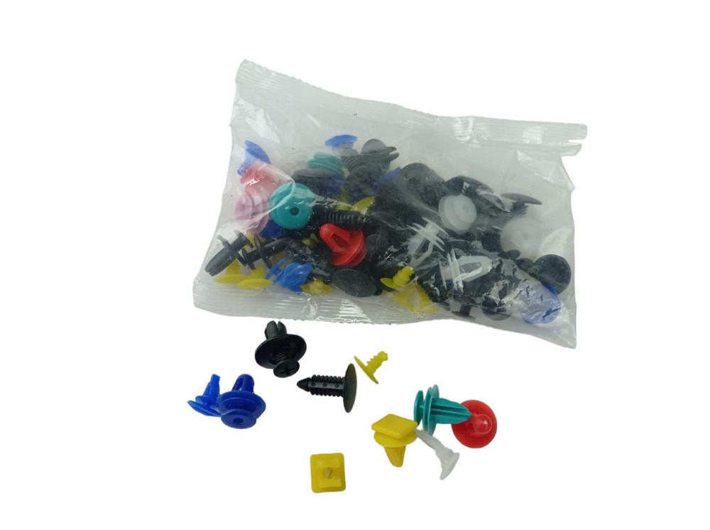 Ремкомплект універсальний (хомути, пістони, скоби, утримувачі) (к-кт 100 шт) тип 1 КНР кузова Мукачево - фото 1