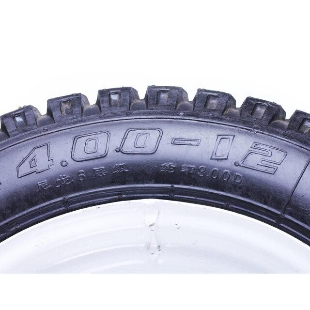 Колесо в сборе 4.00*12 (под 5 болтов, дорожная) для мототрактора Мукачево - изображение 3