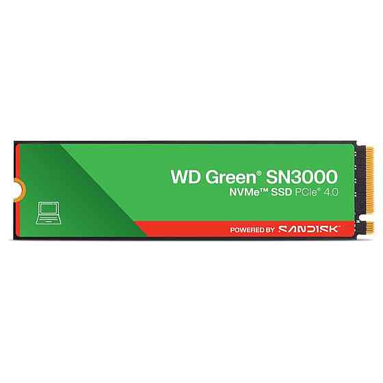 Накопичувач SSD 1 TB WD Green SN3000 G4 M.2 NVME (WDS100T4G0E) ( 22264 ) Харків