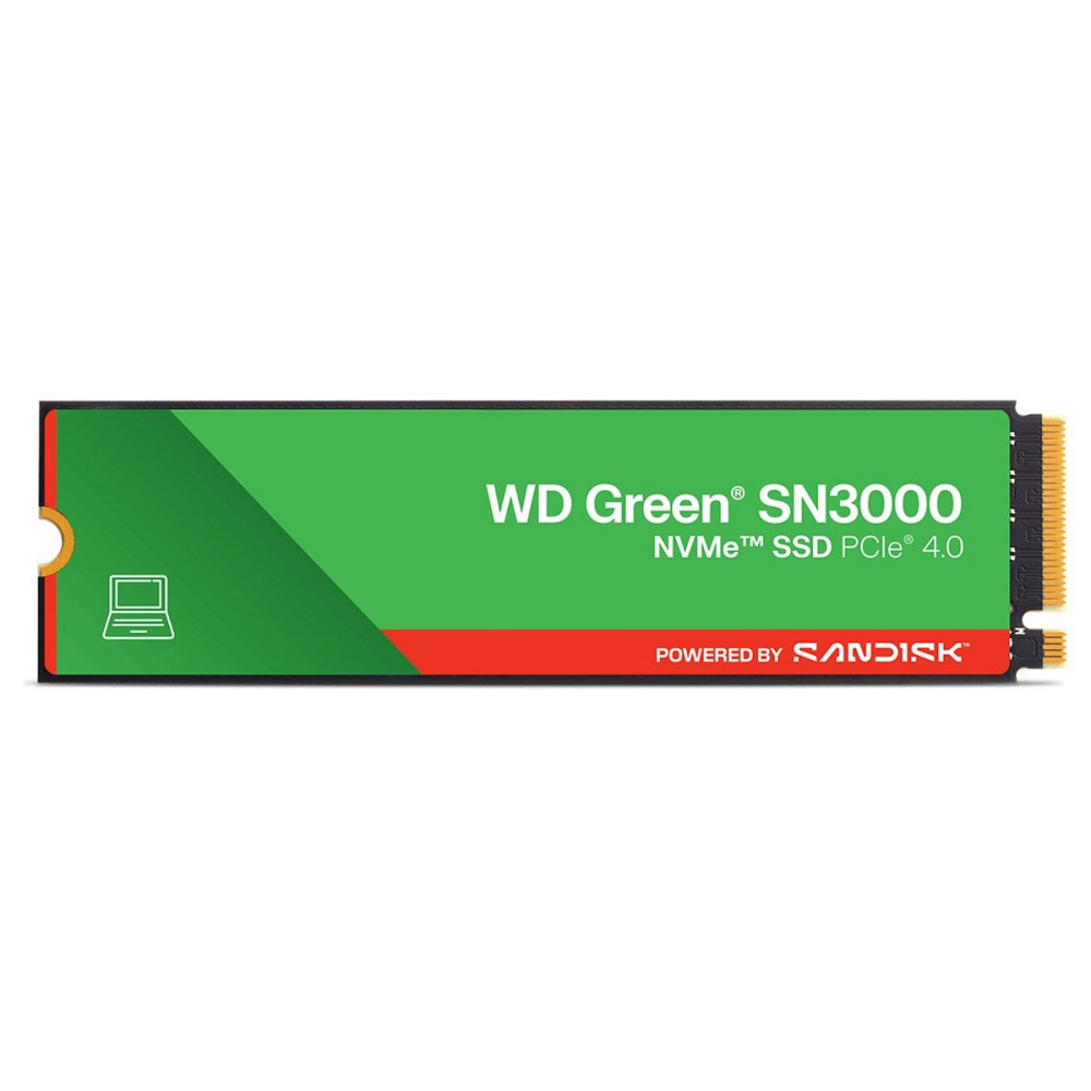 Накопичувач SSD 1 TB WD Green SN3000 G4 M.2 NVME (WDS100T4G0E) ( 22264 ) Харків - фото 1
