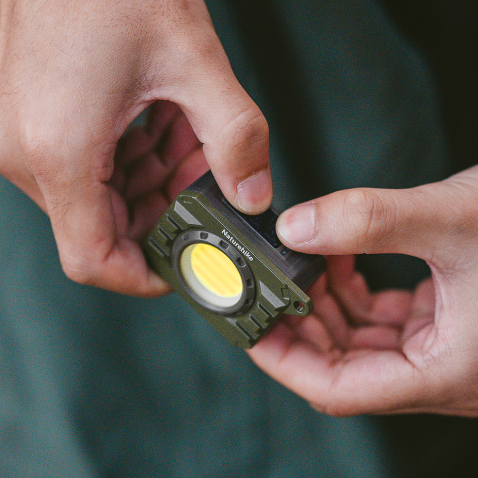 Ліхтар наключний Naturehike CNK2450ZM014, оливковий Київ - фото 9