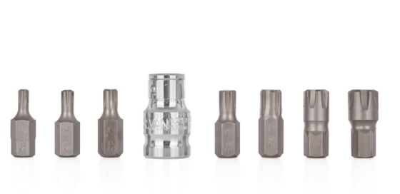 Набір біт із тримачем RIBE M5-M14 (сталь S2) 8 шт. GEKO G10041 Чернігів