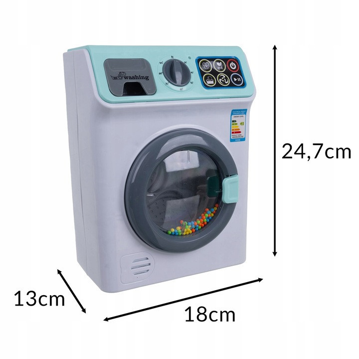 Дитяча автоматична пральна машина з сенсорною панеллю Iso Trade (26285) Нововолинськ - фото 8