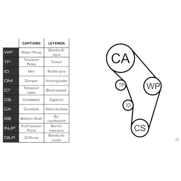 Ремкомплект ГРМ автомобіль Шкода Octavia Tour, Golf 4 Passat 1.8i, T 97 - з кронштейном (ремінь, ролики, помпа) Мукачево - фото 2