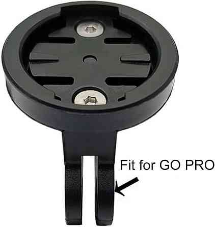 Адаптер крепления камеры для велокомпьютера Garmin GoPro нейлон 33×33 мм база на руль Киев