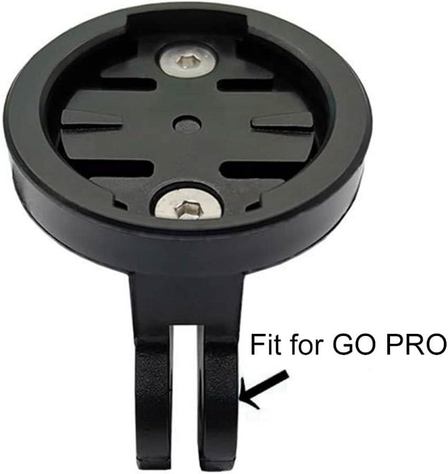 Адаптер кріплення камери для велокомп’ютера Garmin GoPro нейлон 33×33 мм база на кермо Київ - фото 4