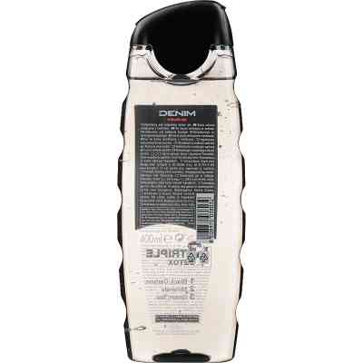 Гель для душа Denim Black тройной детокс 400 мл (8008970038032) Винница